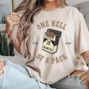 Wallen 20 Cigarettes S Tee Distressed Graphic Concert Shirt